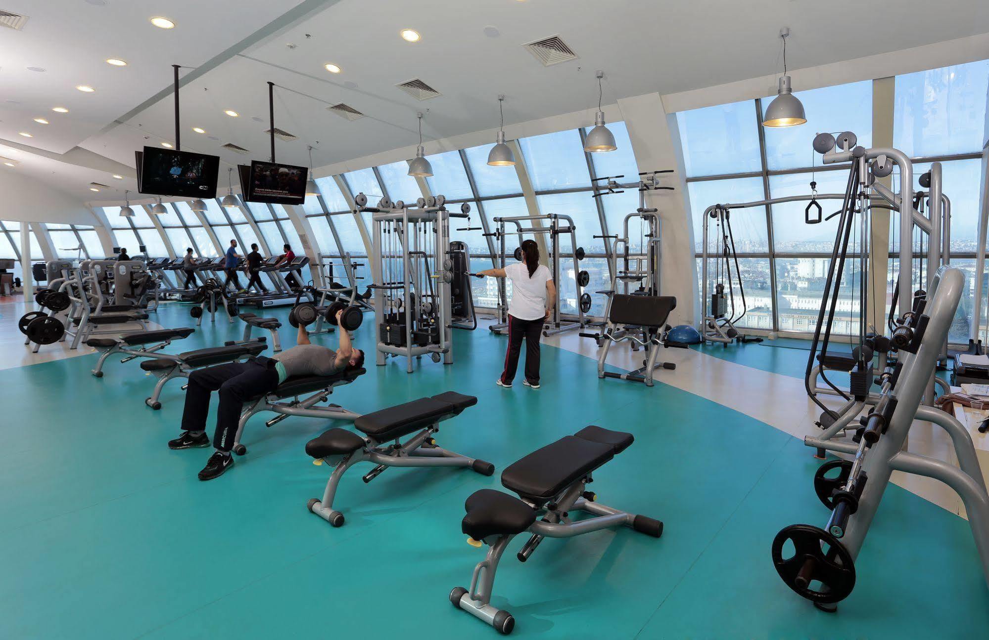 Eser Premium Hotel & Spa Бююкчекмедже Экстерьер фото The gym at the University of Westminster